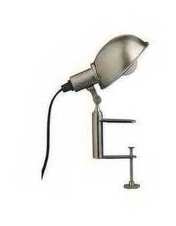 Habitat Tommy Clamp Lamp - Silver.